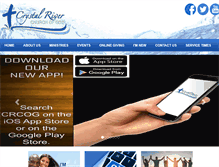 Tablet Screenshot of crystalrivercog.com